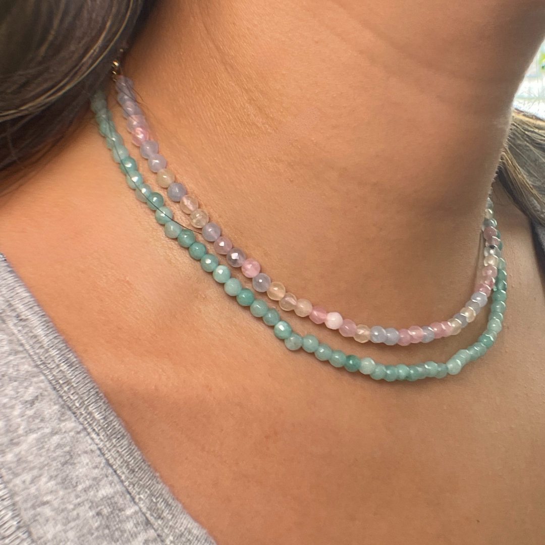 Aqua Dream Gemstone Necklace
