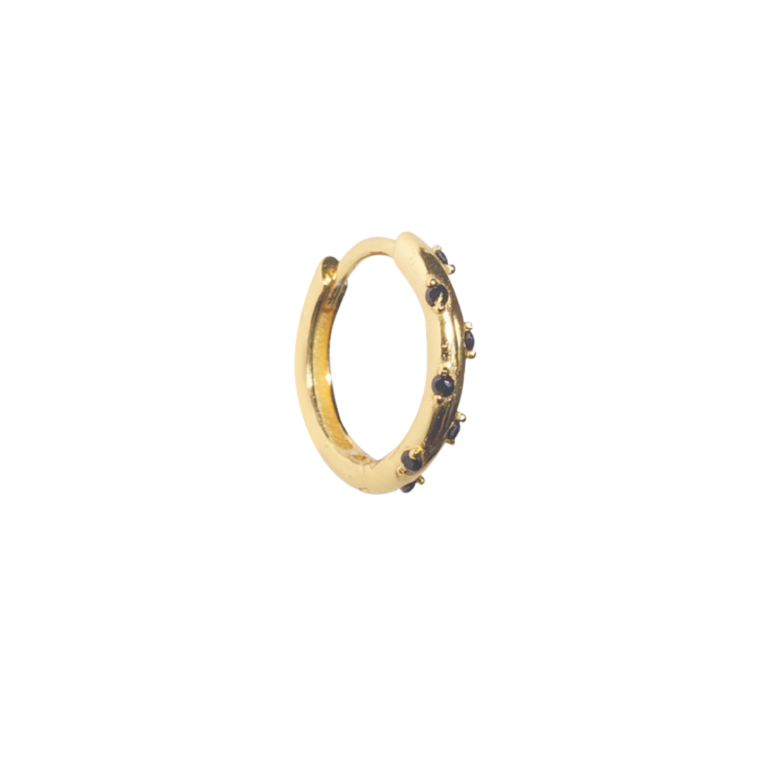 18K gold plated | 925 | Slay jewellery | Stacked | modern | bold | limitless | hoops | ear stack | huggies | stackable | layered | everyday | demi fine | shell earrings | drop earrings | minimalist | gold | silver | small huggie | thick huggie | huggie hoop | chunky earrings | thick hoops | cz earring | nickel-free earrings | skin-friendly earrings